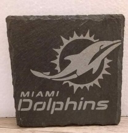 Miami Dolphins Slate Coaster