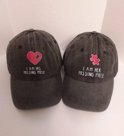 Hat set, I am HIS/HERS missing piece